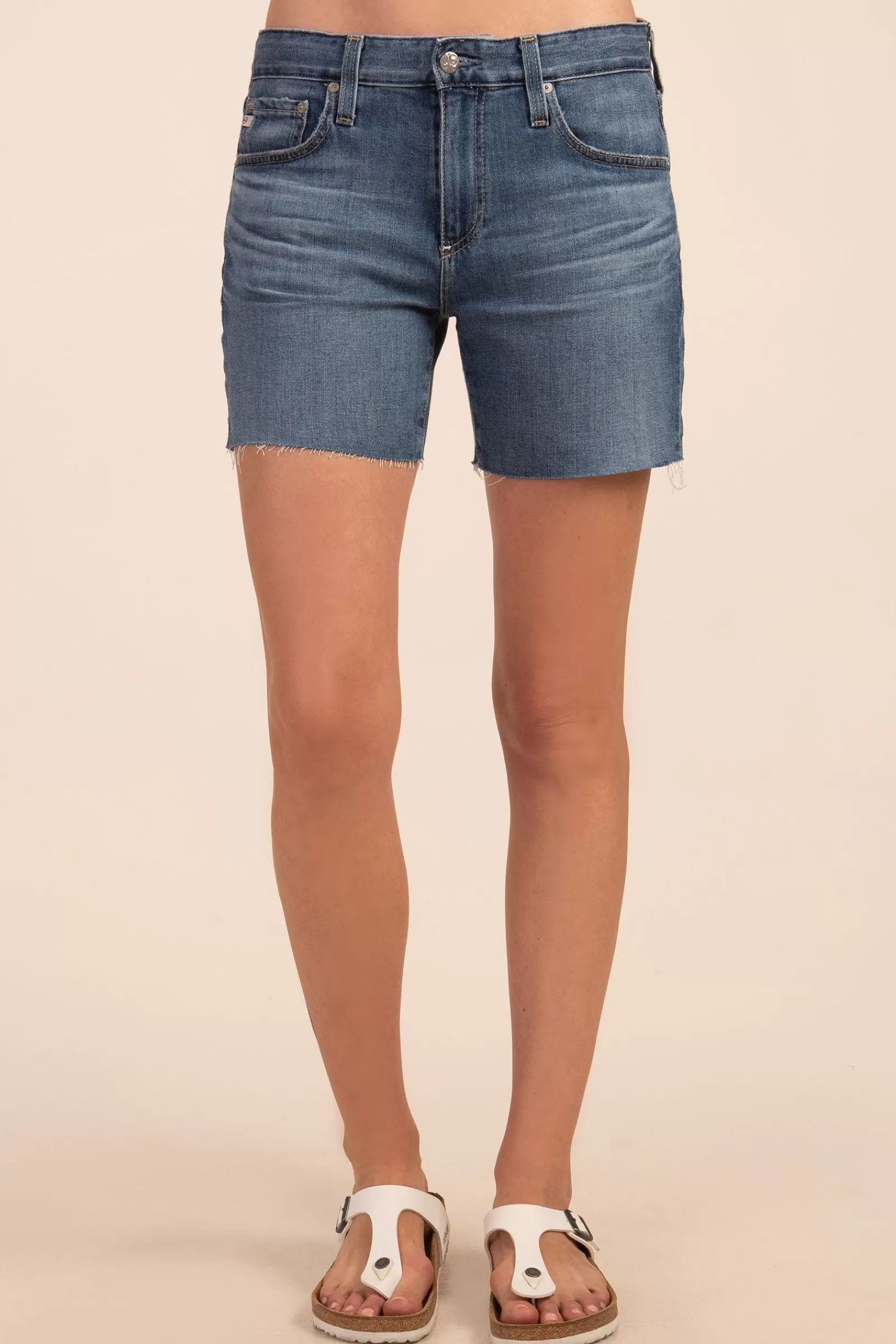 Women Trina Turk Ag Dash Wash Becke Denim Short