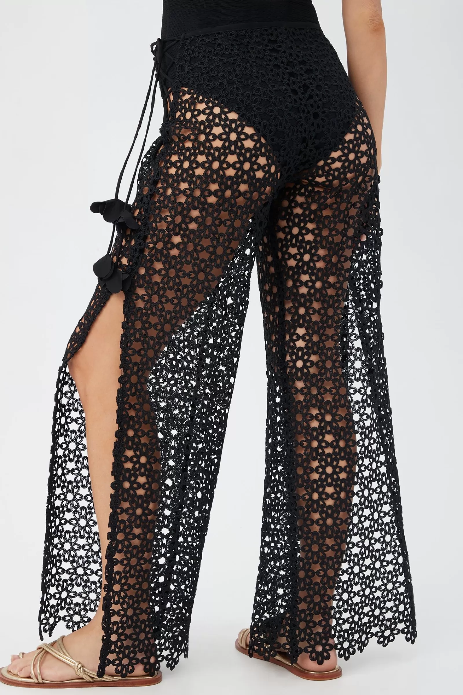 Women Trina Turk Chateau Lace-Up Pant