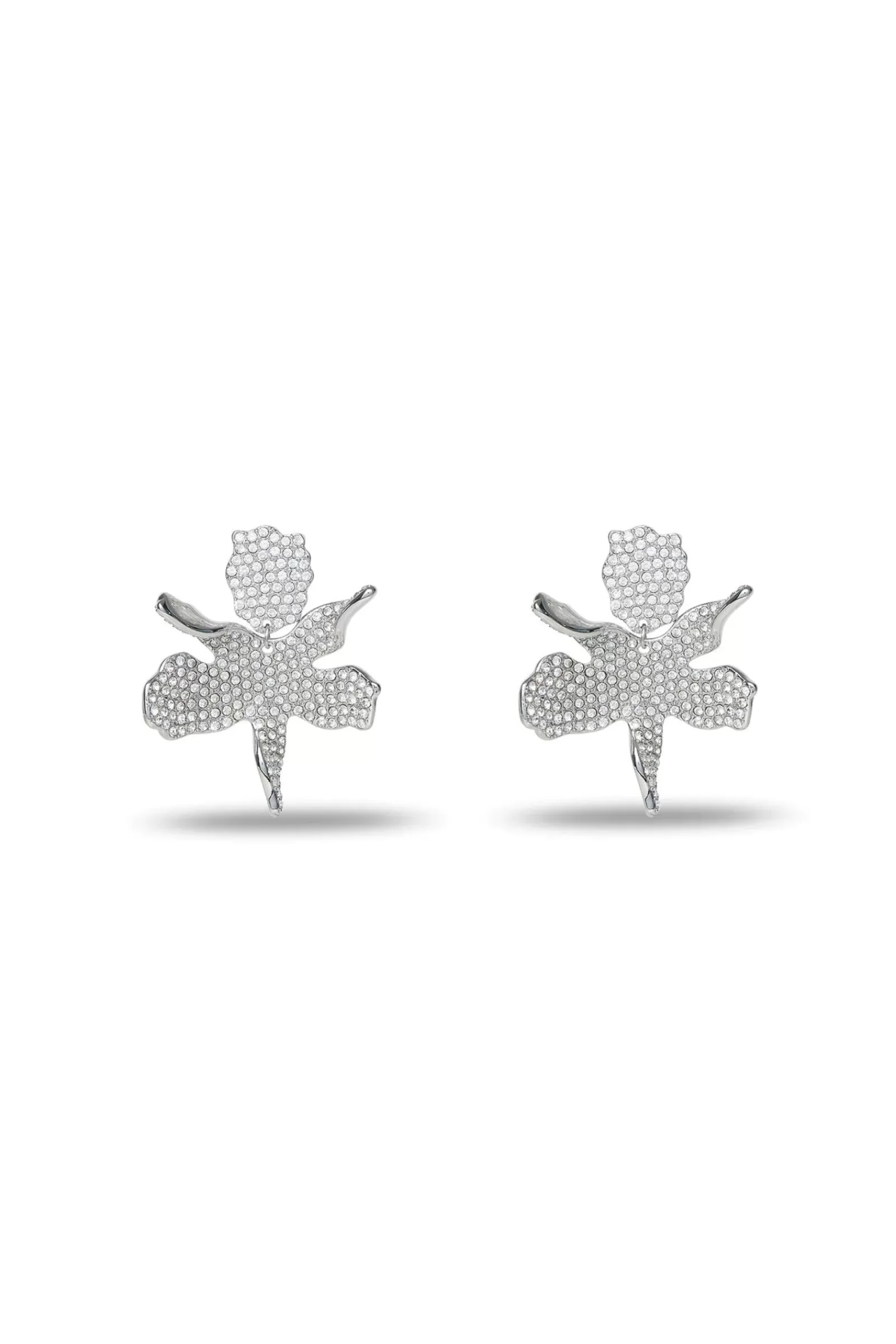 Trina Turk Crystal Small Paper Lily Earring