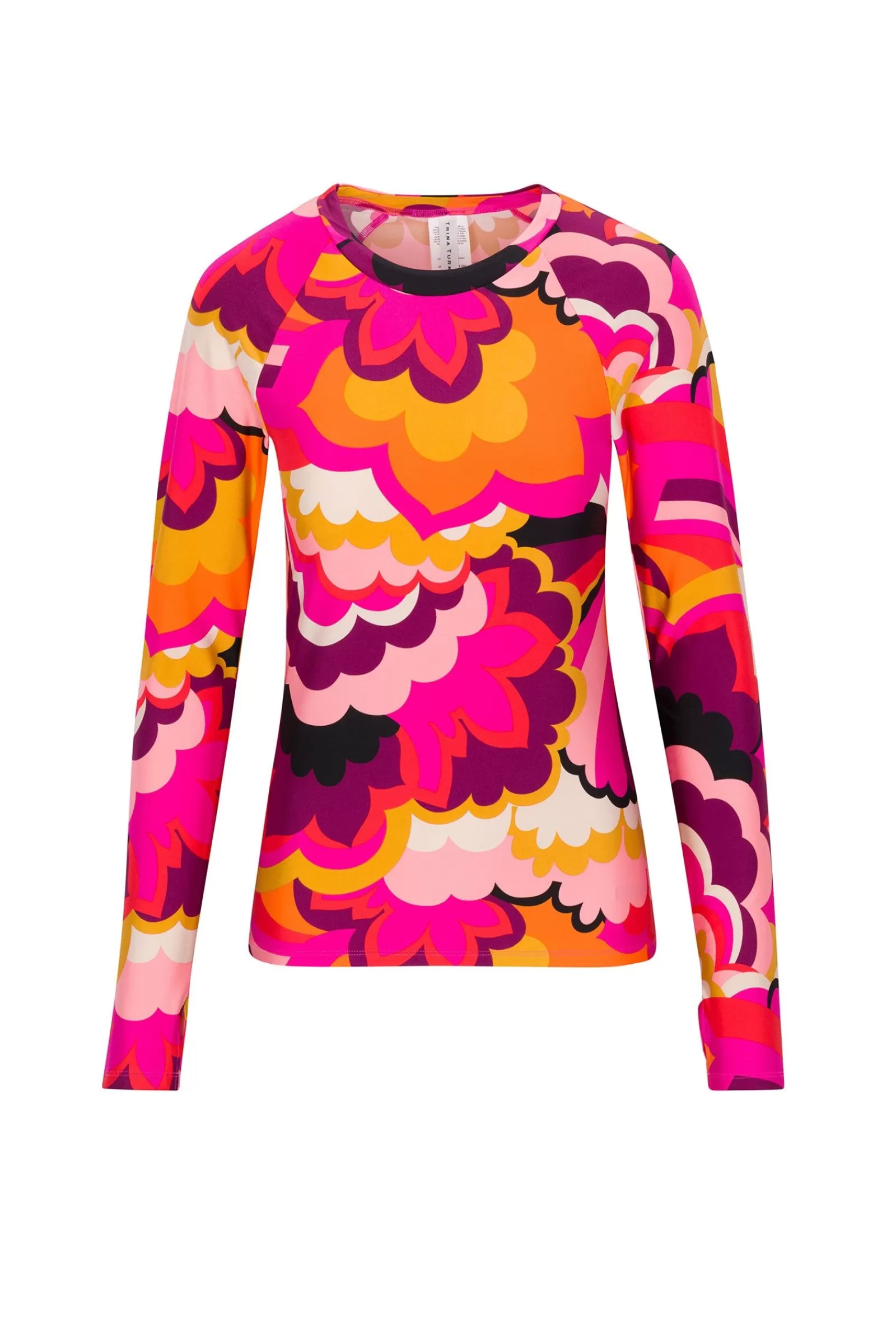Women Trina Turk Fan Faire Swim Tee