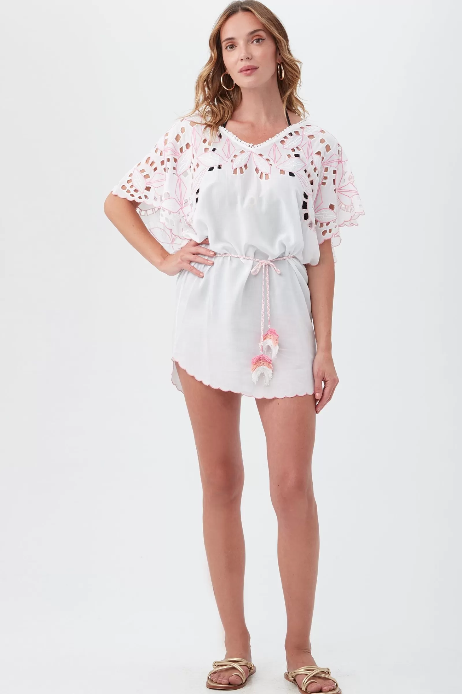 Women Trina Turk Lahaina Embroidered Dress