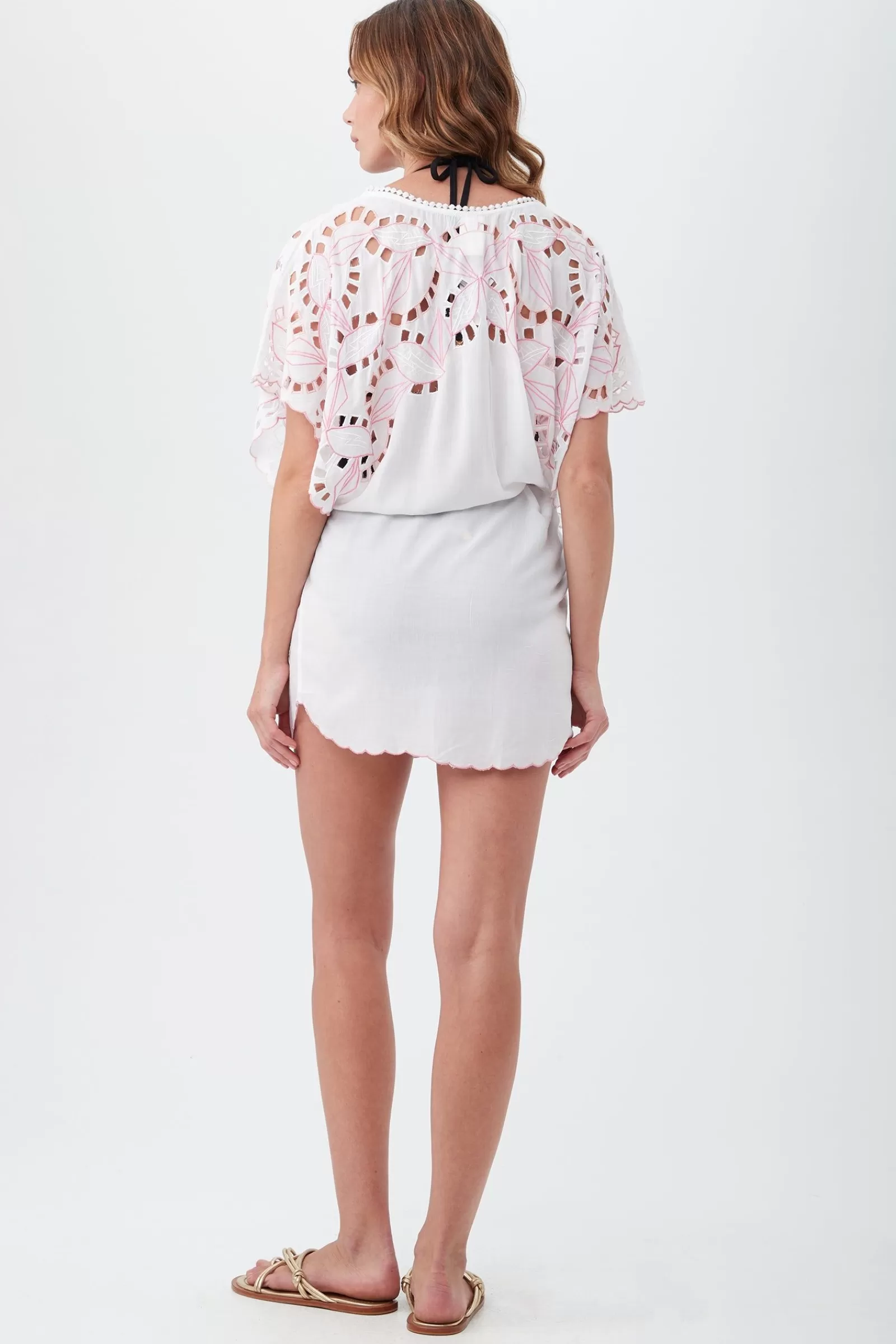Women Trina Turk Lahaina Embroidered Dress