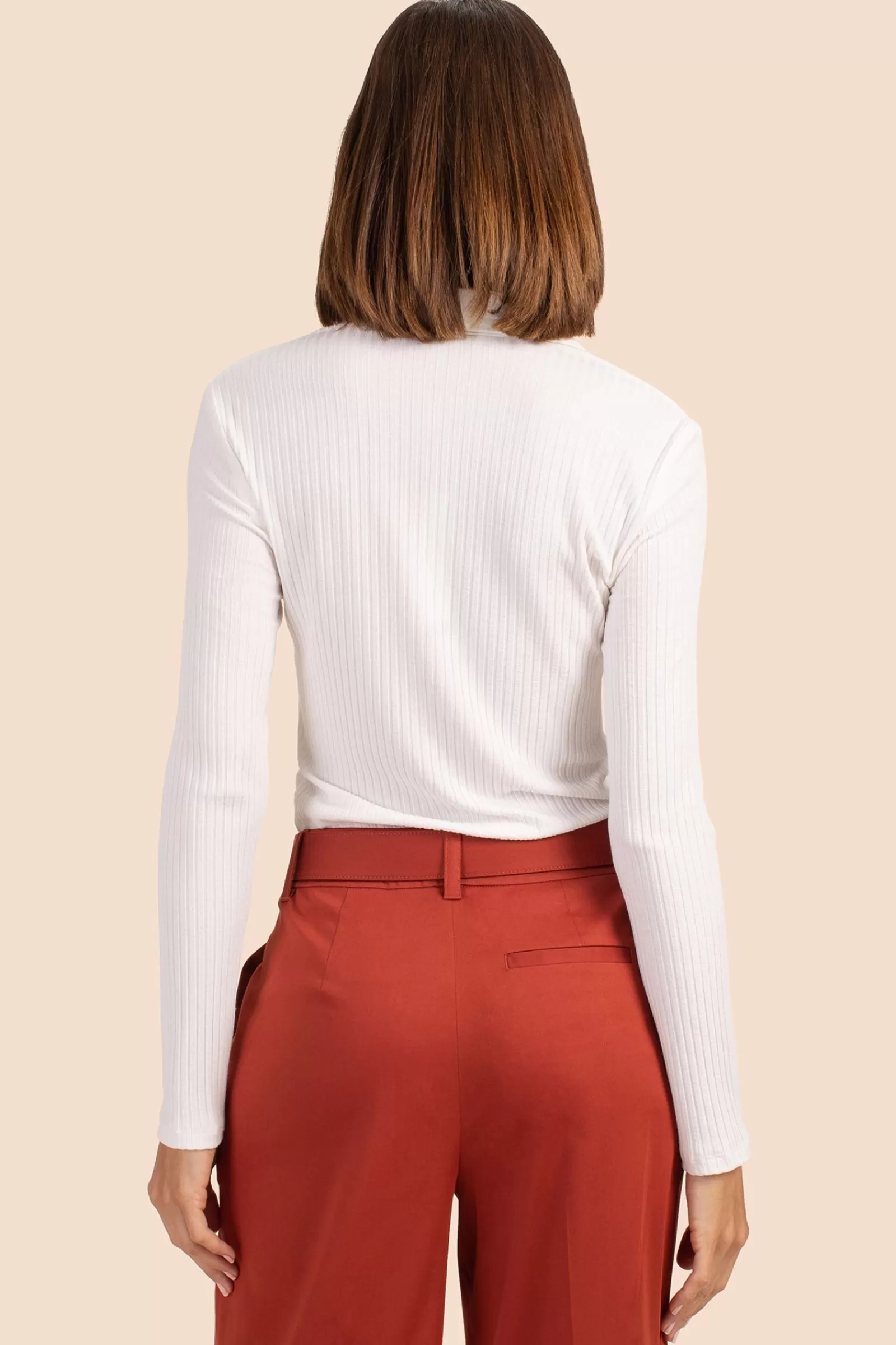 Women Trina Turk Long Sleeve Nishi Top