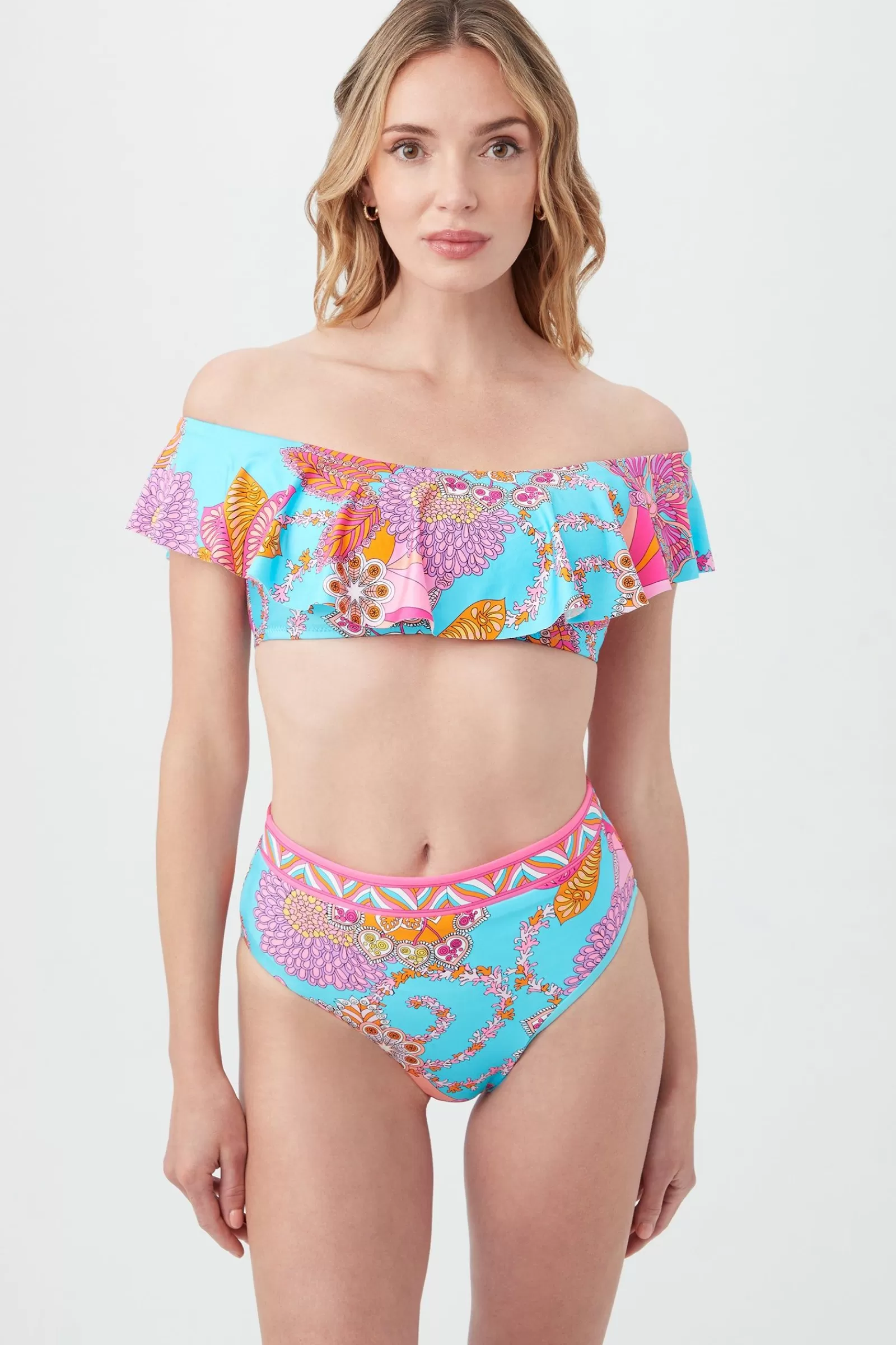 Women Trina Turk Meilani Off The Shoulder Bandeau Top