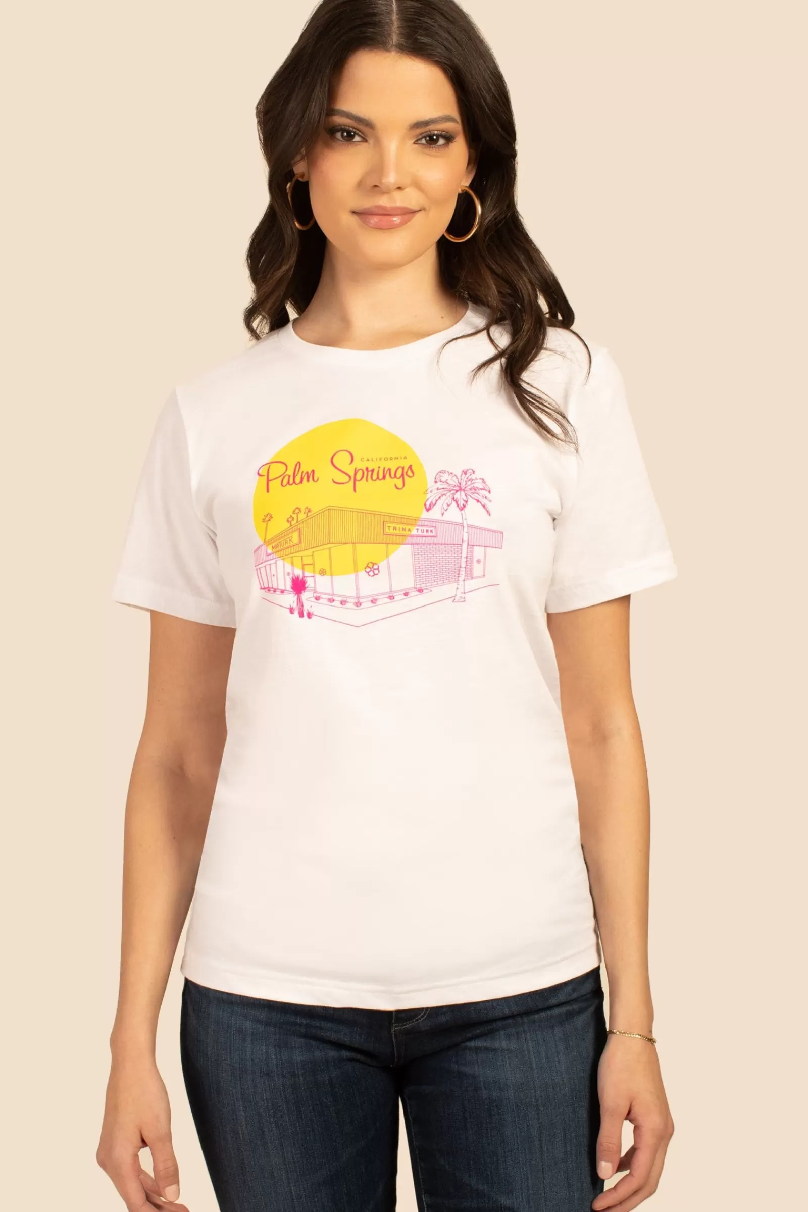 Women Trina Turk Palm Springs Tee