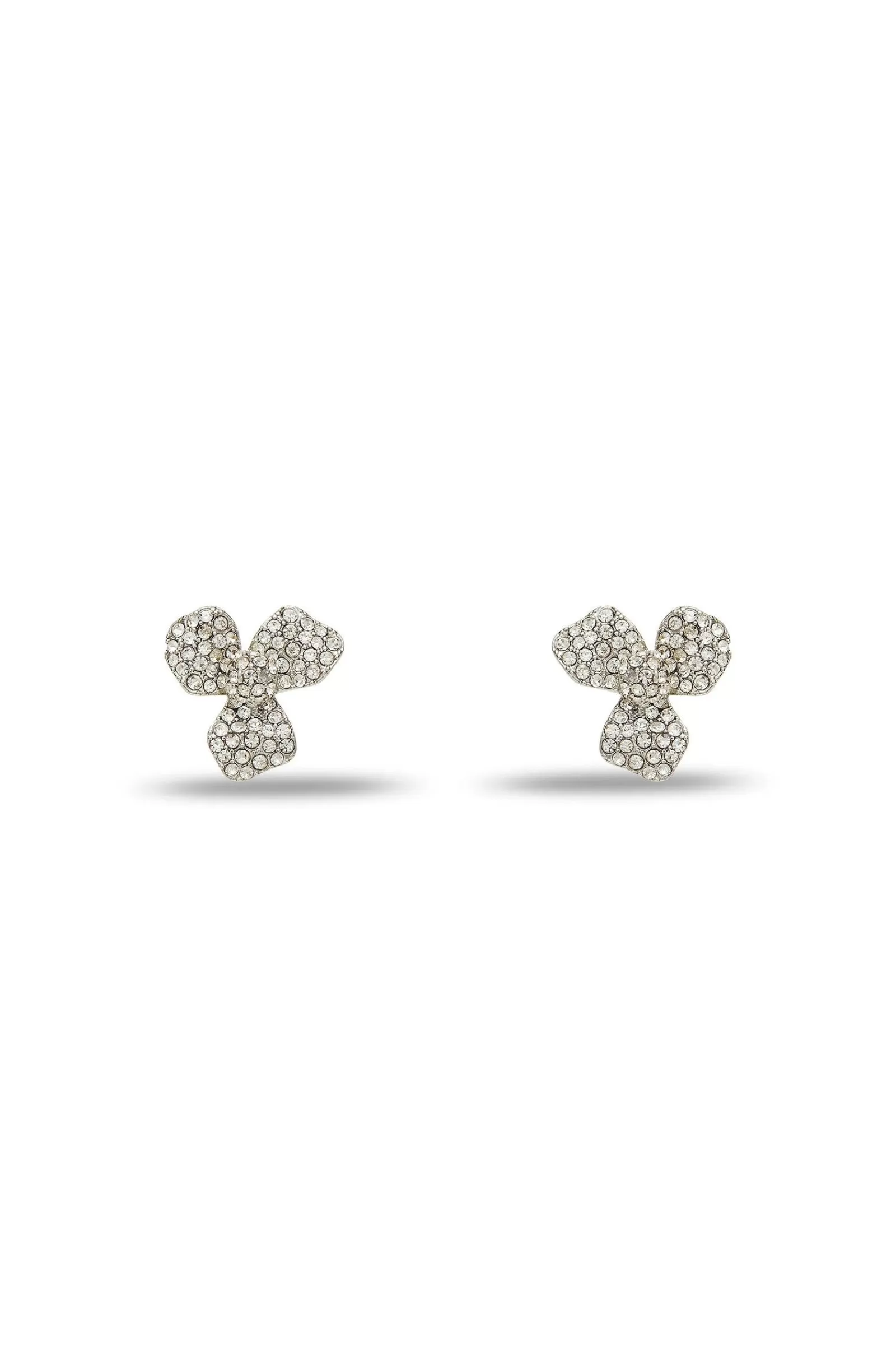 Trina Turk Pave Trillium Stud Earrings