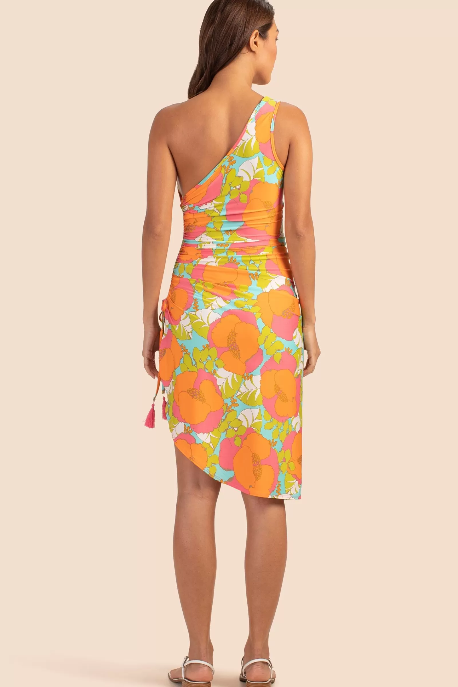 Women Trina Turk Playa De Flor Midi Swim Dress