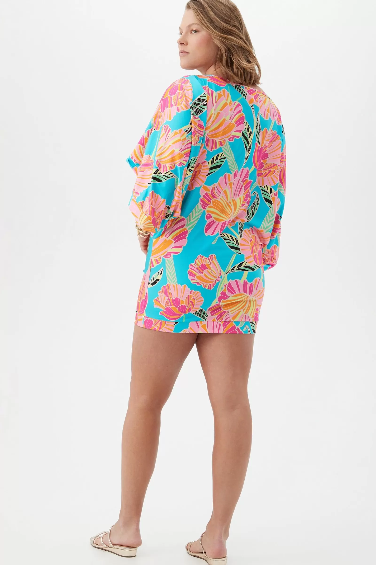 Women Trina Turk Poppy Kimono Swim Tunic Dress