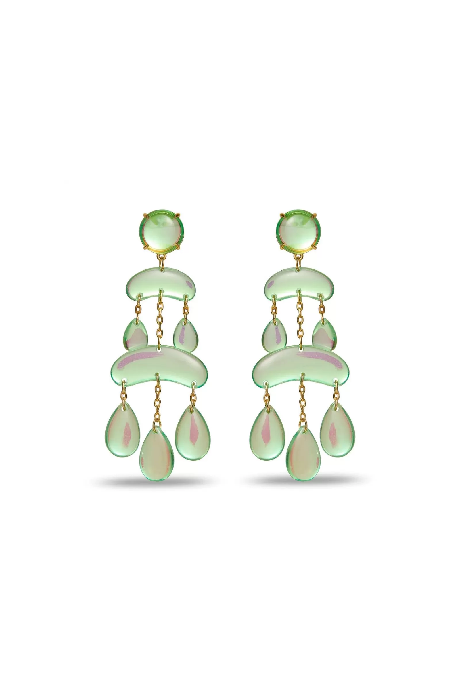 Trina Turk Raindrop Chandelier Earrings