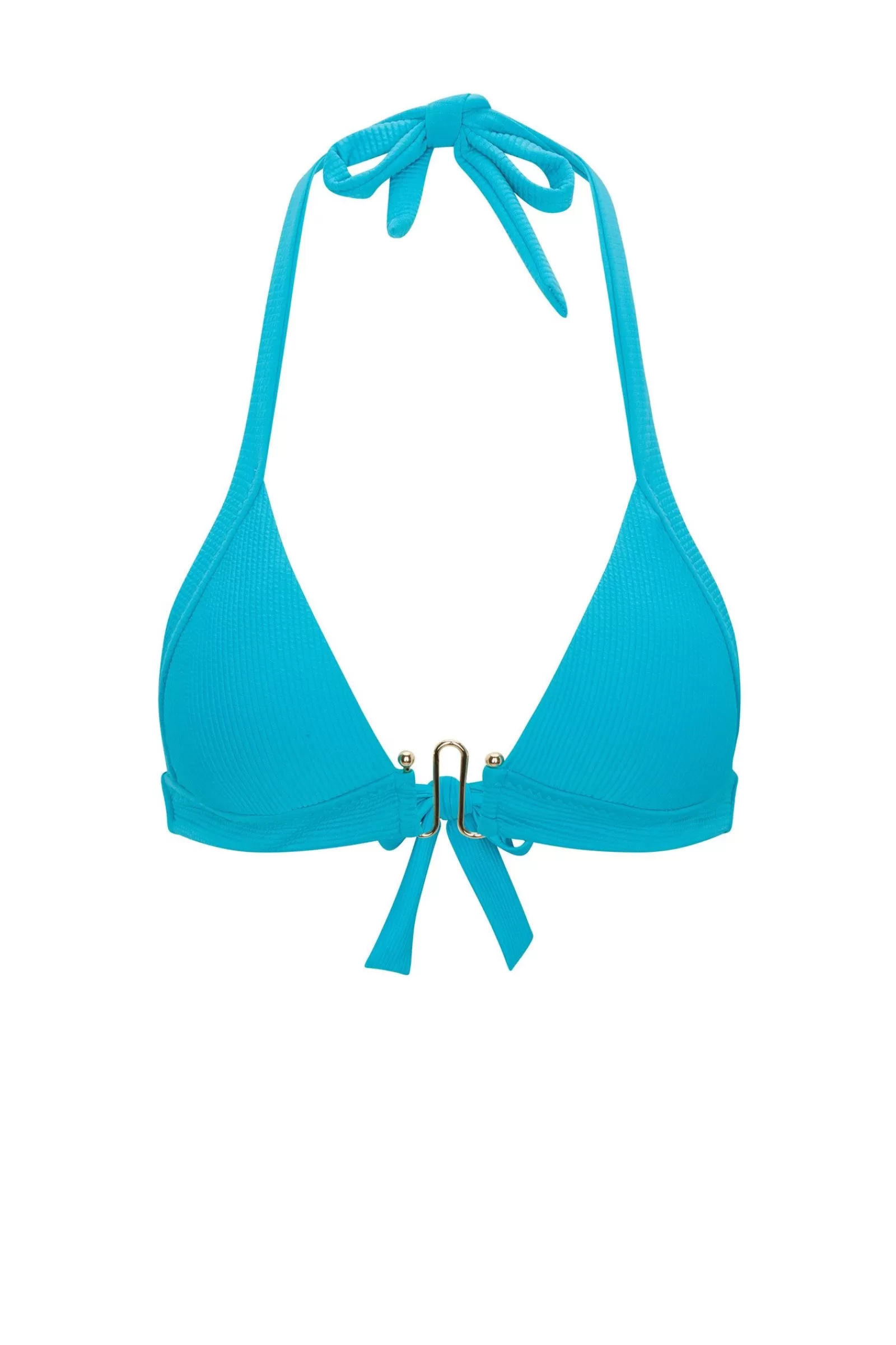Women Trina Turk Ripple Rib W Wire Halter Top