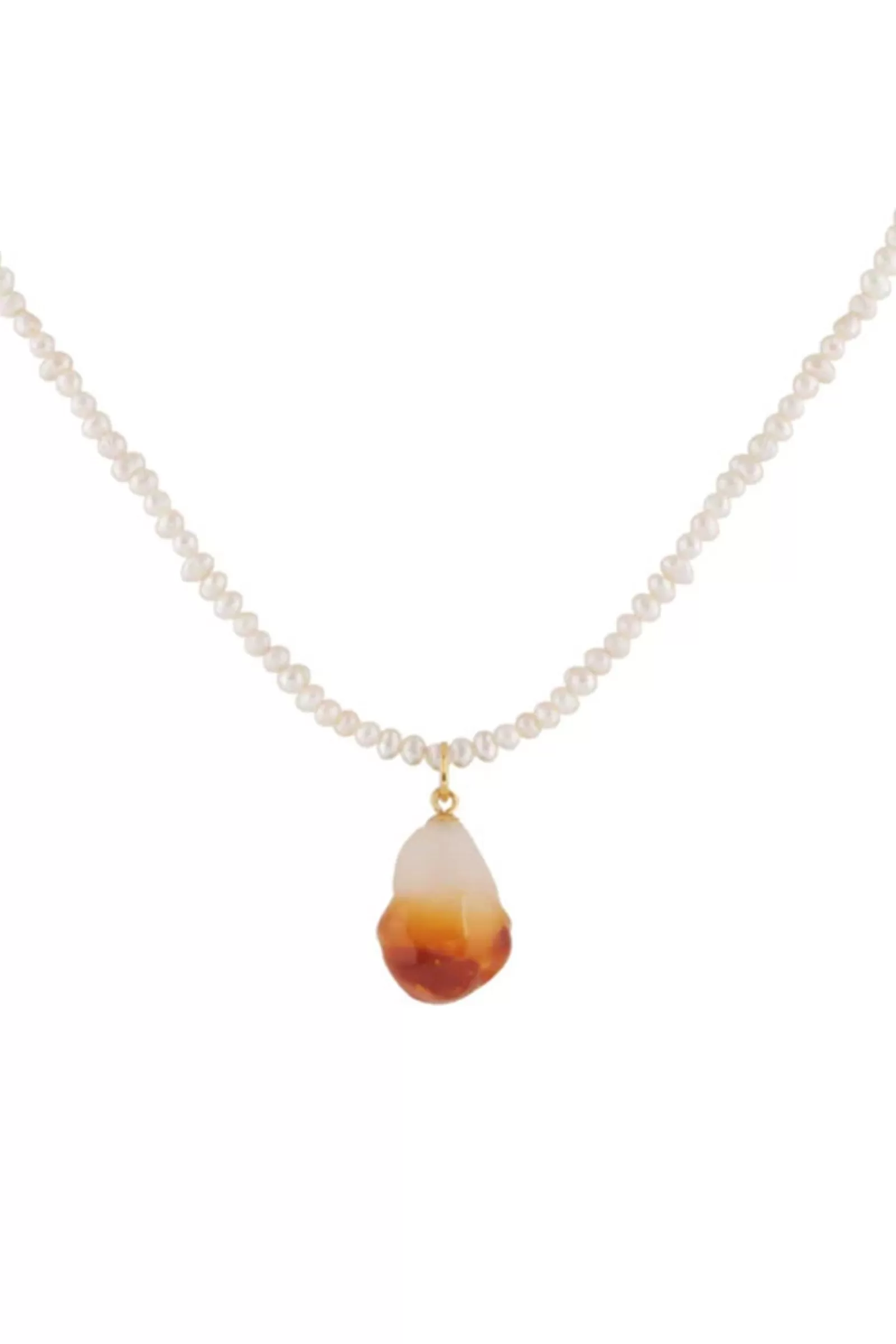 Trina Turk Sandralexandra Xl Glass Baroque Pearl & Pearl Necklace