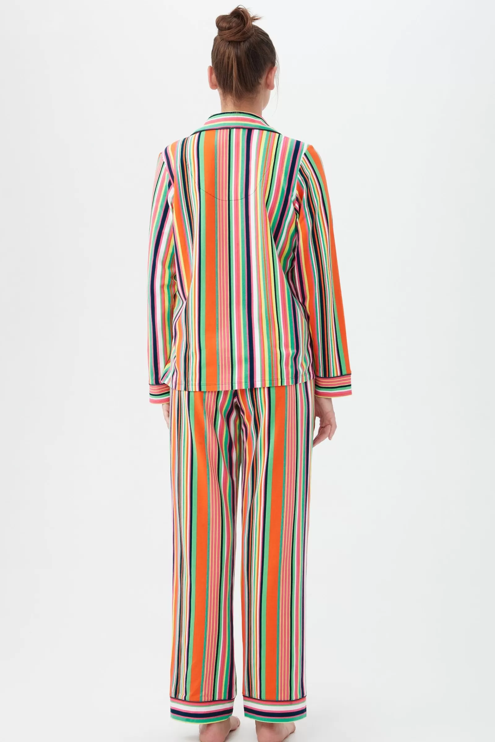 Women Trina Turk Stripe Classic Pj Set