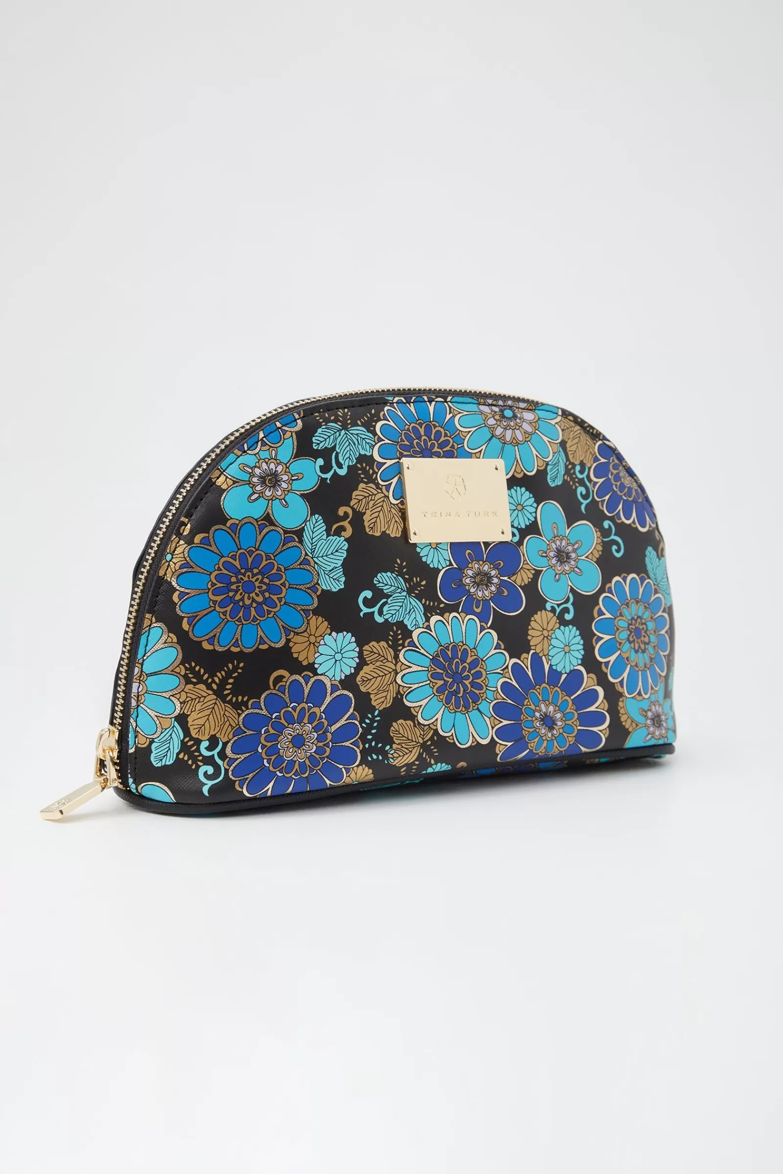 Trina Turk Tokyo Blossom Large Dome Cosmetic Bag