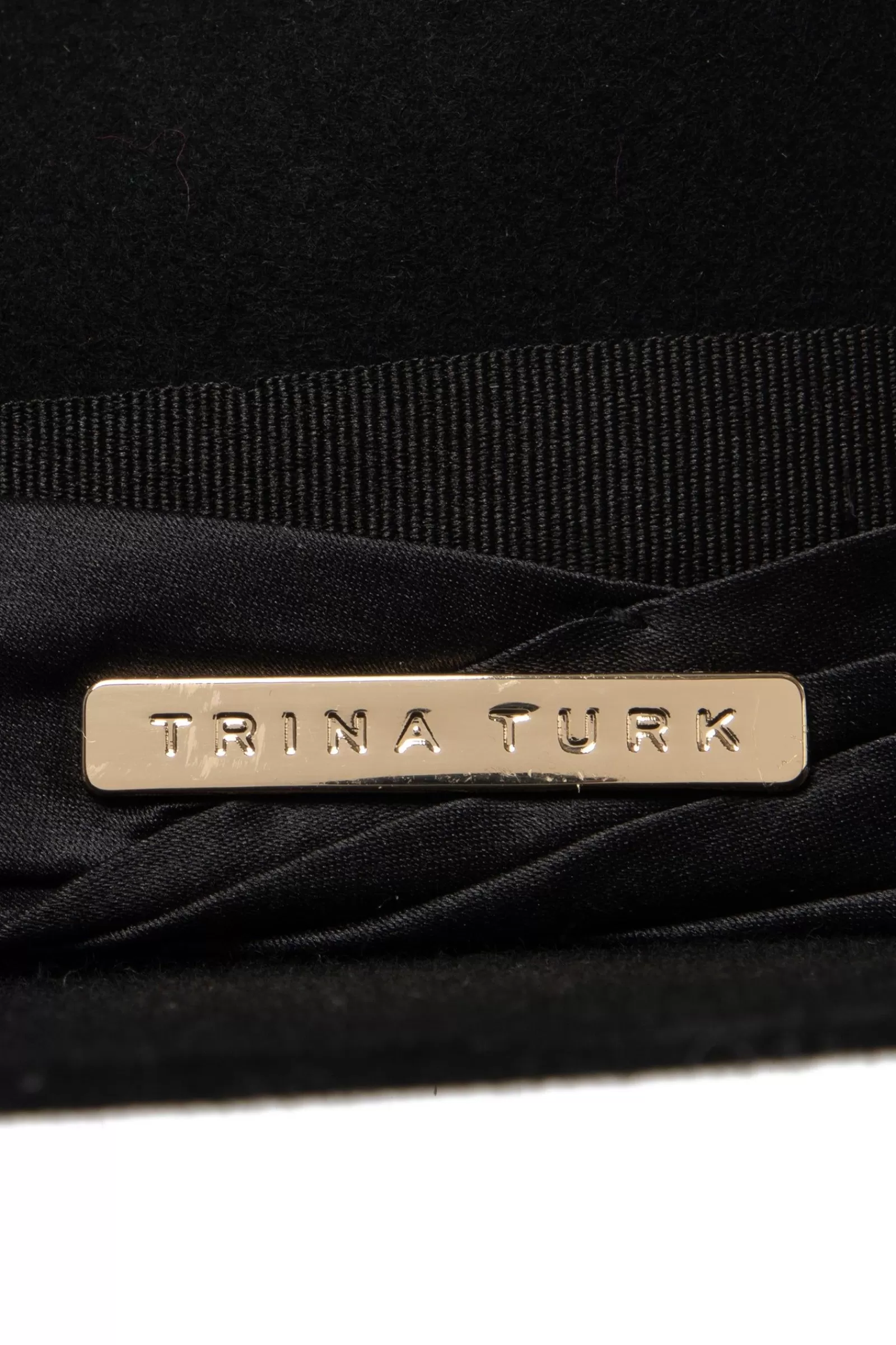 Trina Turk Tt Felt Fedora With Band