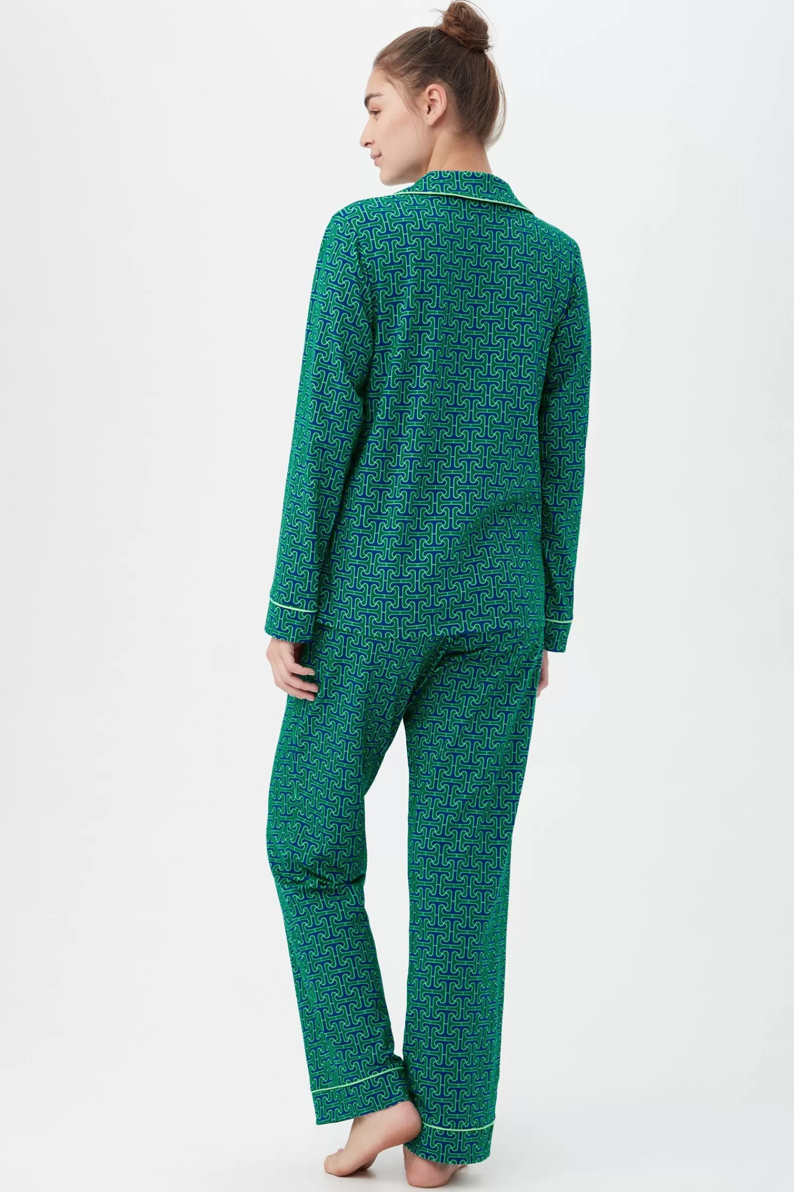 Women Trina Turk Tt Tile Classic Pj Set