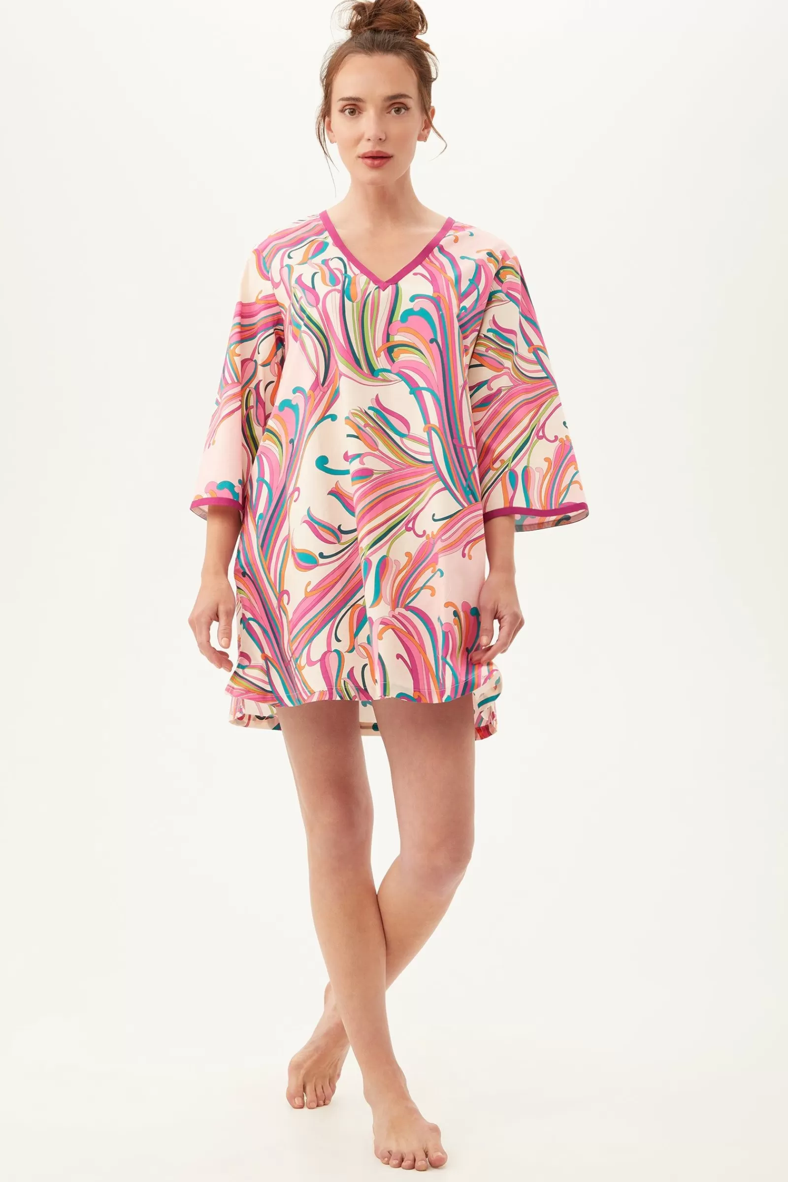 Women Trina Turk Vintage Tulip Caftan