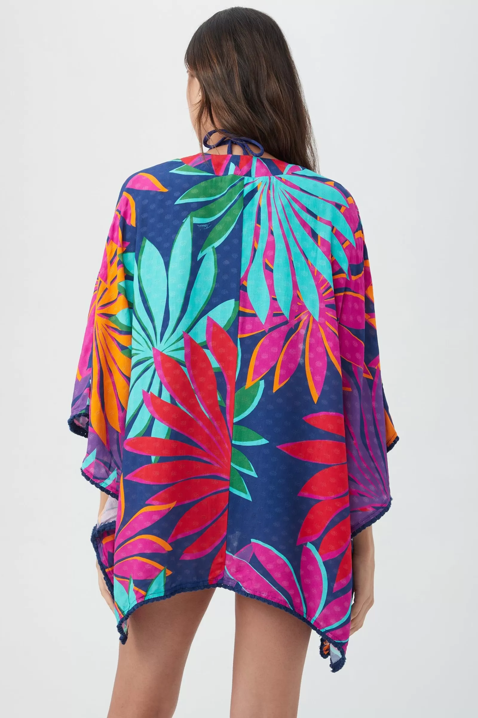 Women Trina Turk Wailea Fringe Kimono