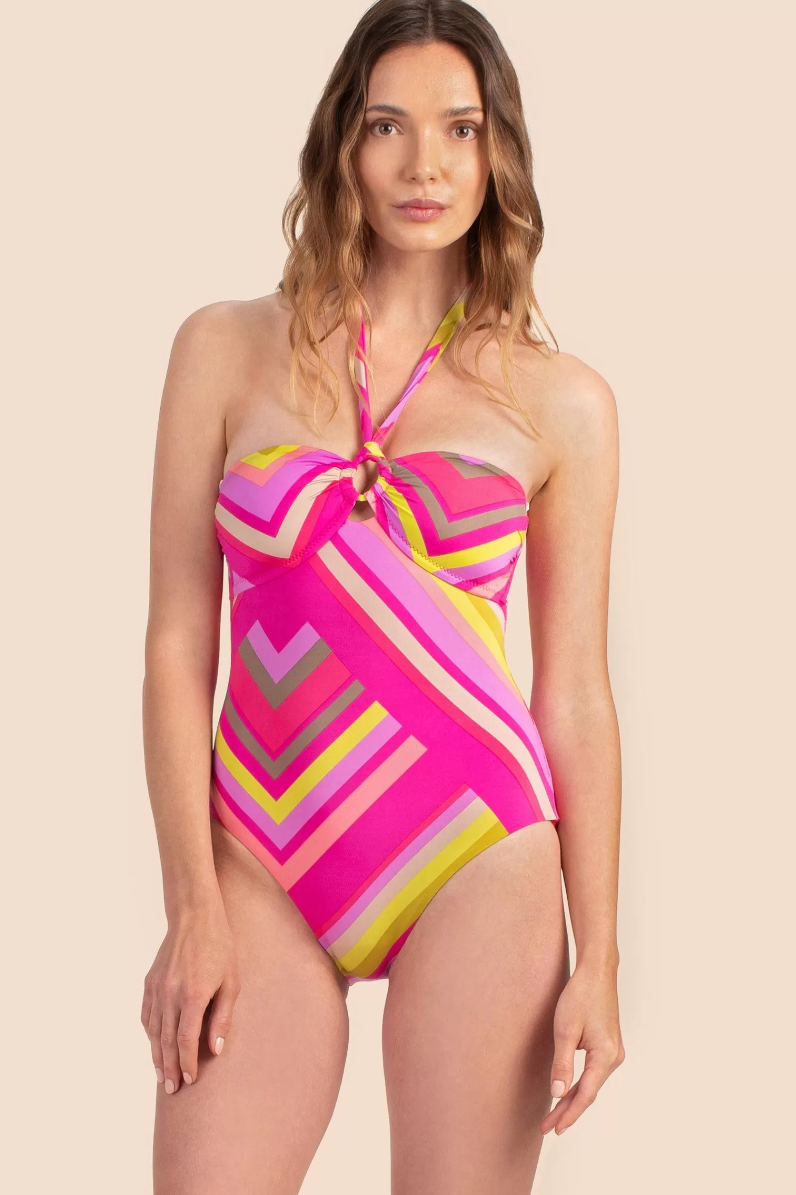 Women Trina Turk Waltz Bandeau One Piece