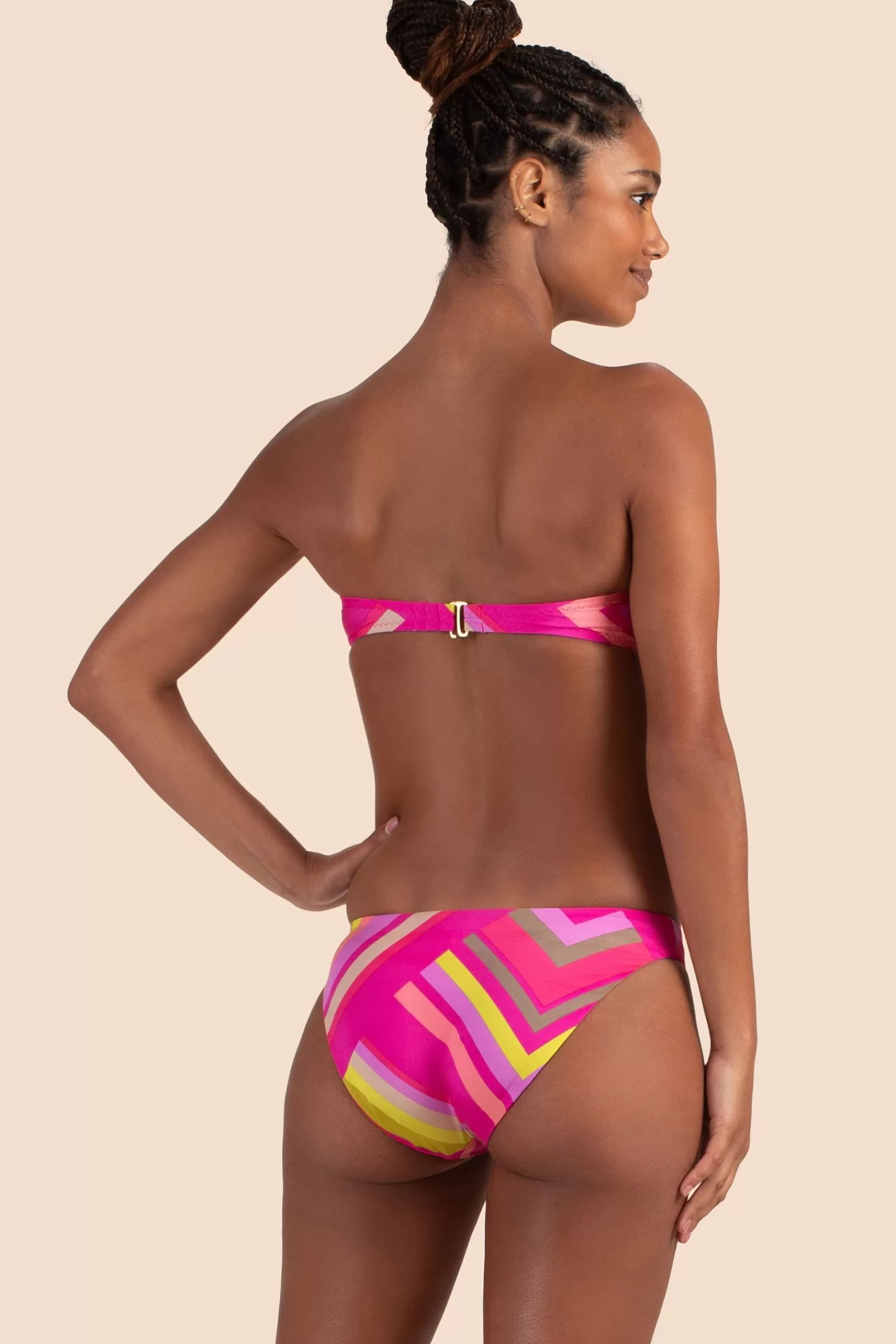 Women Trina Turk Waltz Twist Bandeau Top