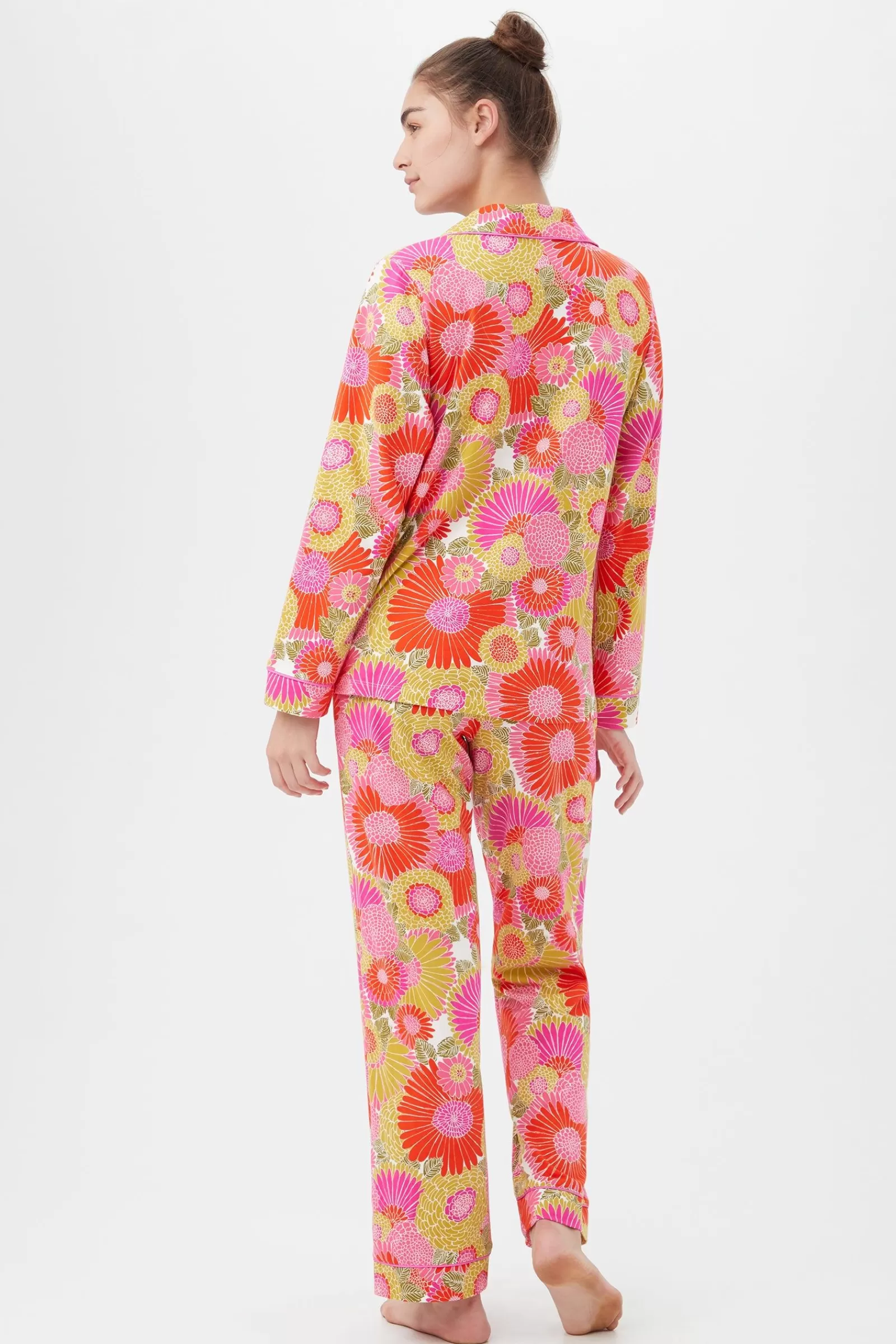 Women Trina Turk Warm Sand Botanical Classic Pj