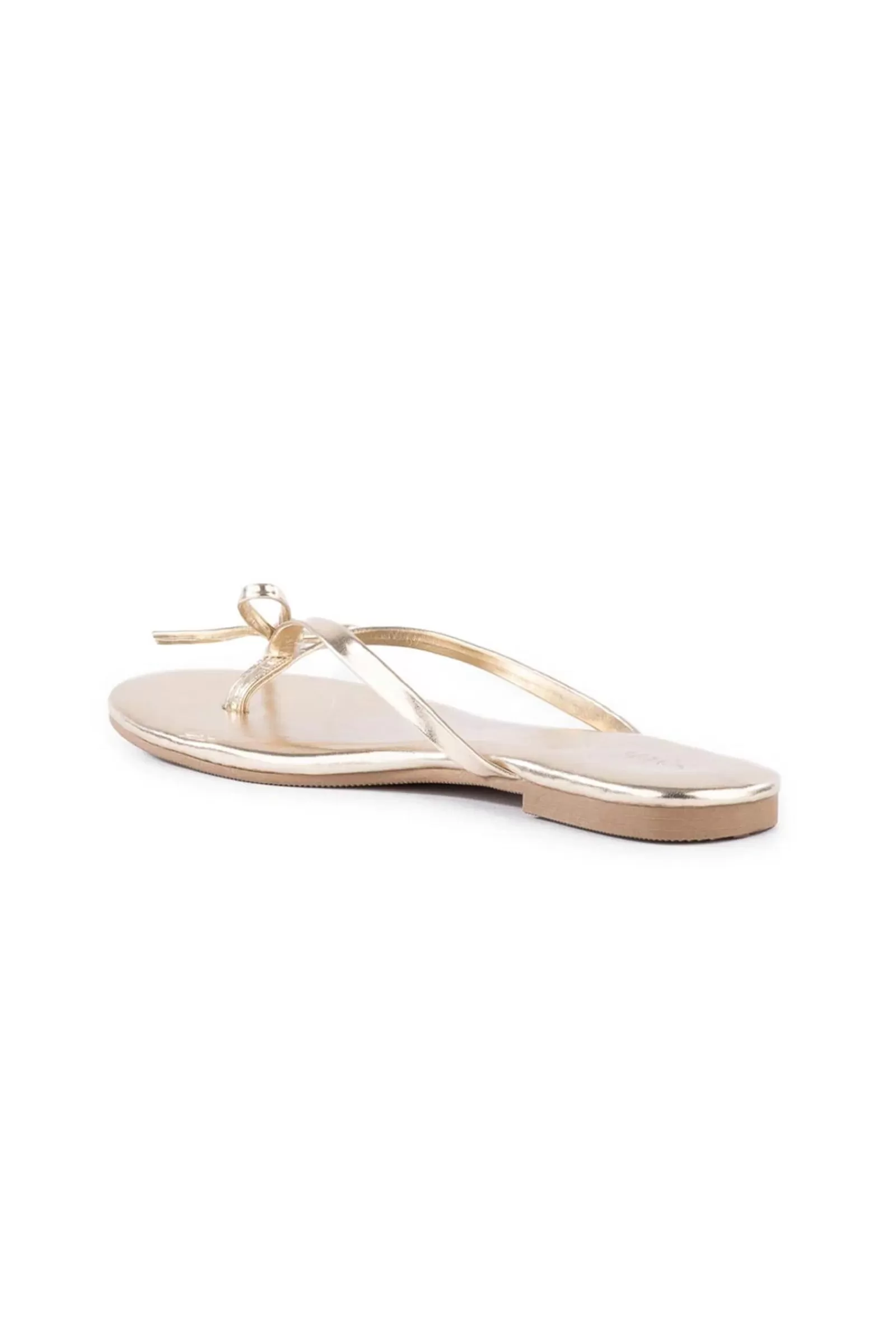 Trina Turk Wish List Metallic Bow Sandal